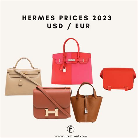 hermes handbags price|hermes bags price list.